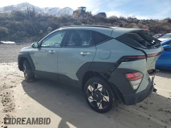 2024 Hyundai Kona SEL with VIN KM8HBCAB0RU079444, listed as a Copart auction lot 46711015 with Not provided miles and Non repairable. Bid and sale history available at DreamBid. Image 2.