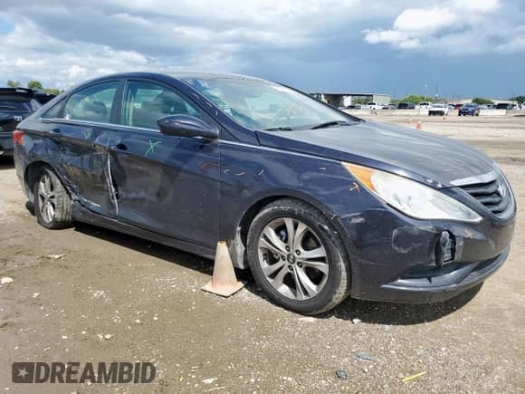 2011 Hyundai Sonata GLS with VIN 5NPEB4AC9BH024156, listed as a Copart auction lot 83857005 with 128,060 mi miles and Salvage title. Bid and sale history available at DreamBid. Image 4.