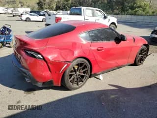 ✅ 2023 Toyota Supra 3.0 • VIN: WZ1DB0G04PW055139 • Лот: 61409954. Опубликован ранее на Copart с пробегом 14 025 миль. Бесплатный доступ к архиву аукционных продаж из США и подробный отчёт об истории автомобиля на DreamBid. Изображение 3.
