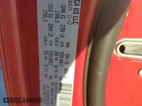 2018 Dodge Journey SXT с VIN 3C4PDDBG9JT251284, выставлен на аукционе Copart как лот 90903095 с пробегом 141 086 миль миль и Чистый • Clean title. История ставок и продаж доступна на DreamBid. Изображение 13.