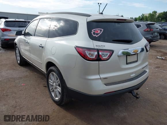 ✅ 2014 Chevrolet Traverse LT • VIN: 1GNKVGKD6EJ165854 • Lot: 42860430. Wystawiony na IAAI z przebiegiem 185 264 mil. Bezpłatny archiwum sprzedaży aukcyjnych z USA i szczegółowy raport historii pojazdu na DreamBid. Zdjęcie 3.