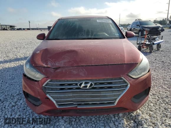 ✅ 2019 Hyundai Accent SE • VIN: 3KPC24A35KE050555 • Лот: 77222064. Опубликован ранее на Copart с пробегом 80 982 миль. Бесплатный доступ к архиву аукционных продаж из США и подробный отчёт об истории автомобиля на DreamBid. Изображение 5.