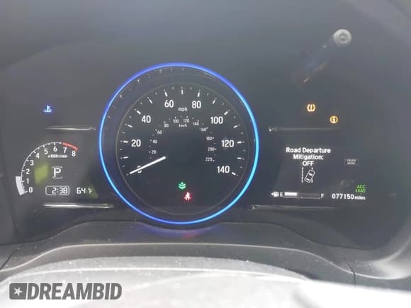 ✅ 2022 Honda HR-V EX • VIN: 3CZRU5H58NM742055 • Лот: 43447280. Опубликован ранее на IAAI с пробегом 77 150 миль. Бесплатный доступ к архиву аукционных продаж из США и подробный отчёт об истории автомобиля на DreamBid. Изображение 7.