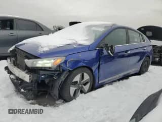 2022 Hyundai Ioniq Limited с VIN KMHC05LC8NU275143, выставлен на аукционе Copart как лот 43763225 с пробегом 151 213 миль миль и Списание • Salvage title. История ставок и продаж доступна на DreamBid. Изображение 1.