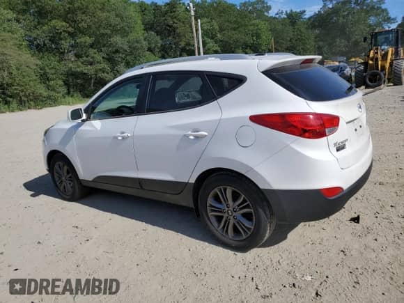 2014 Hyundai Tucson Limited z VIN KM8JUCAG7EU825583, wystawiony jako Copart lot #62934705 z przebiegiem 151 321 mil mil oraz Nie do naprawy • Non repairable. Historia ofert i sprzedaży dostępna na DreamBid. Obrazek 2.