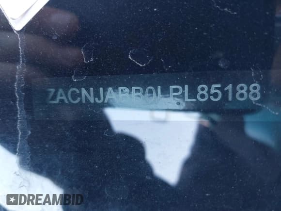 ✅ 2020 Jeep Renegade Altitude • VIN: ZACNJABB0LPL85188 • Lot: 41674402. Listed on IAAI with 86,022 mi. Free auction sales archive from the USA and detailed vehicle history report at DreamBid. Image 9.