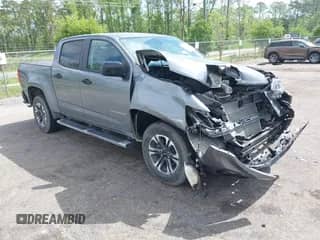 ✅ 2021 Chevrolet Colorado 2WD Z71 • VIN: 1GCGSDEN9M1285771 • Лот: 42145234. Опубликован ранее на IAAI с пробегом 16 640 миль. Бесплатный доступ к архиву аукционных продаж из США и подробный отчёт об истории автомобиля на DreamBid. Изображение 1.