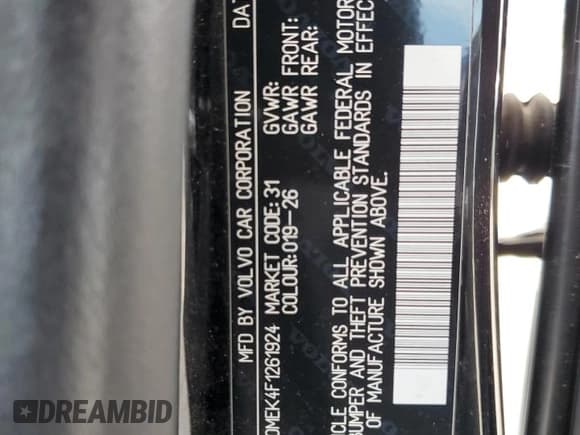 ✅ 2015 Volvo V60 T5 Drive-E Premier • VIN: YV140MEK4F1261924 • Лот: 53111885. Опубликован ранее на Copart с пробегом 86 620 миль. Бесплатный доступ к архиву аукционных продаж из США и подробный отчёт об истории автомобиля на DreamBid. Изображение 14.