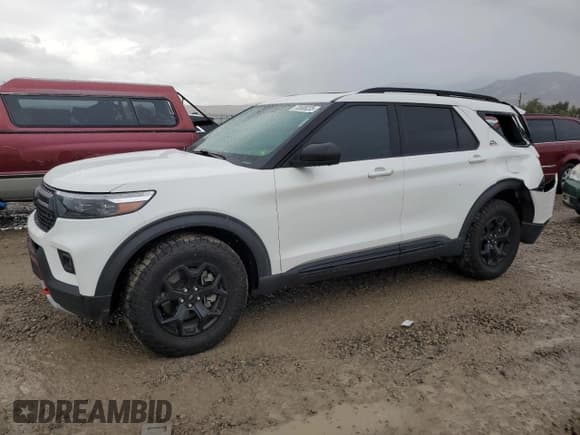 ✅ 2021 Ford Explorer Timberline • VIN: 1FMSK8JHXMGC19059 • Лот: 70508235. Опубликован ранее на Copart с пробегом 57 807 миль. Бесплатный доступ к архиву аукционных продаж из США и подробный отчёт об истории автомобиля на DreamBid. Изображение 1.