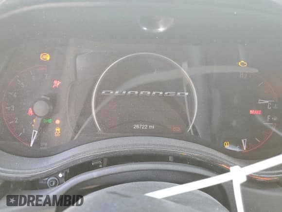 ✅ 2022 Dodge Durango GT Plus • VIN: 1C4RDHDG0NC203221 • Лот: 81432255. Опубликован ранее на Copart с пробегом 26 722 миль. Бесплатный доступ к архиву аукционных продаж из США и подробный отчёт об истории автомобиля на DreamBid. Изображение 9.