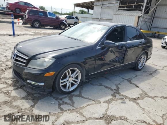 ✅ 2014 Mercedes-Benz C 250 Sport • VIN: WDDGF4HB9EA934191 • Lot: 56050175. Listed on Copart with 186,887 mi. Free auction sales archive from the USA and detailed vehicle history report at DreamBid. Image 1.