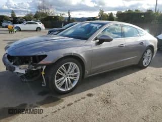 ✅ 2019 Audi A7 Prestige • VIN: WAUS2AF22KN058454 • Lot: 45555485. Wystawiony na Copart z przebiegiem 44 306 mil. Bezpłatny archiwum sprzedaży aukcyjnych z USA i szczegółowy raport historii pojazdu na DreamBid. Zdjęcie 1.