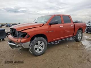 2009 Dodge 1500 Laramie with VIN 1D3HV13T39S750310, listed as a Copart auction lot 60681585 with 205,148 mi miles and Salvage title. Bid and sale history available at DreamBid. Image 1.