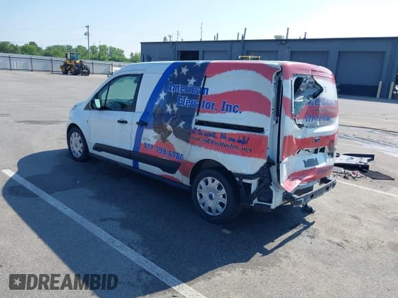 ✅ 2020 Ford Transit Connect XLT • VIN: NM0LE7F2XL1444630 • Lot: 42556600. Listed on IAAI with 123,967 mi. Free auction sales archive from the USA and detailed vehicle history report at DreamBid. Image 3.