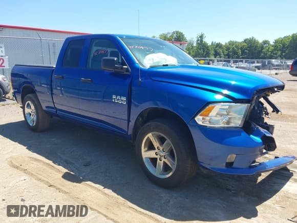 ✅ 2018 Ram 1500 Tradesman • VIN: 1C6RR7FG8JS124752 • Lot: 42716477. Listed on IAAI with 90,692 mi. Free auction sales archive from the USA and detailed vehicle history report at DreamBid. Image 1.
