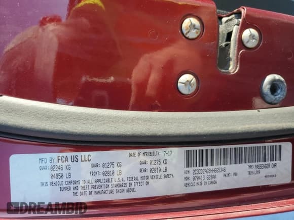 ✅ 2017 Dodge Challenger SXT • VIN: 2C3CDZAG9HH665346 • Lot: 41268434. Wystawiony na Copart z przebiegiem 80 774 mil. Bezpłatny archiwum sprzedaży aukcyjnych z USA i szczegółowy raport historii pojazdu na DreamBid. Zdjęcie 12.