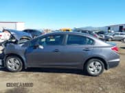 ✅ 2014 Honda Civic LX • VIN: 2HGFB2F57EH552859 • Lot: 43387845. Listed on IAAI with 129,780 mi. Free auction sales archive from the USA and detailed vehicle history report at DreamBid. Image 15.