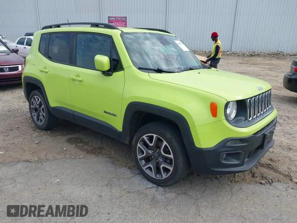 ✅ 2017 Jeep Renegade Latitude • VIN: ZACCJBBB2HPF05676 • Лот: 43497296. Опубликован ранее на IAAI с пробегом 139 649 миль. Бесплатный доступ к архиву аукционных продаж из США и подробный отчёт об истории автомобиля на DreamBid. Изображение 1.