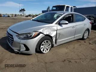 2017 Hyundai Elantra SE with VIN 5NPD74LF3HH206755, listed as a Copart auction lot 85148895 with 145,761 mi miles and Salvage title. Bid and sale history available at DreamBid. Image 1.