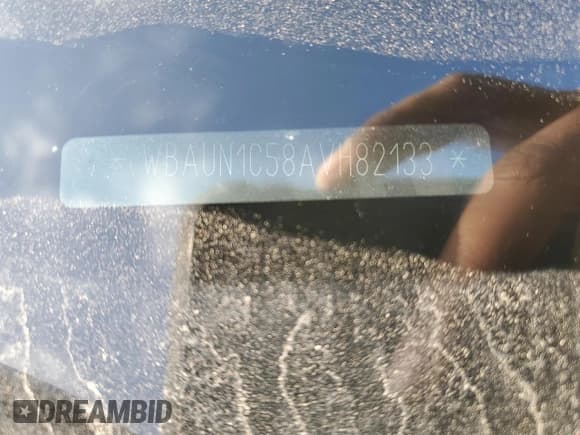 ✅ 2010 BMW 1 Series 128i • VIN: WBAUN1C58AVH82133 • Lot: 63510573. Listed on Copart with Not provided. Free auction sales archive from the USA and detailed vehicle history report at DreamBid. Image 13.