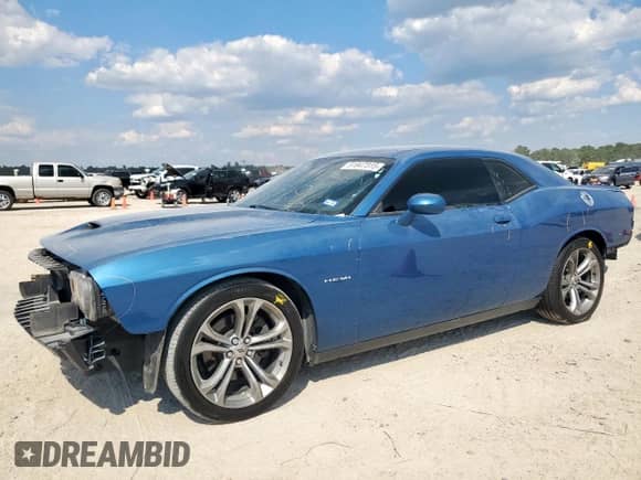 2020 Dodge Challenger R/T with VIN 2C3CDZBT9LH206810, listed as a Copart auction lot 81947315 with 103,097 mi miles and Salvage title. Bid and sale history available at DreamBid. Image 1.