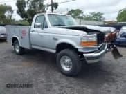 ✅ 1996 Ford F-350 • VIN: 2FTHF36F1TCA11486 • Lot: 43455707. Listed on IAAI with 66,413 mi. Free auction sales archive from the USA and detailed vehicle history report at DreamBid. Image 1.