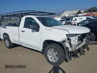 2021 Chevrolet Silverado 1500 Work Truck z VIN 3GCNWAEF8MG214789, wystawiony jako IAAI lot #43326662 z przebiegiem 66 223 mil mil oraz . Historia ofert i sprzedaży dostępna na DreamBid. Obrazek 1.