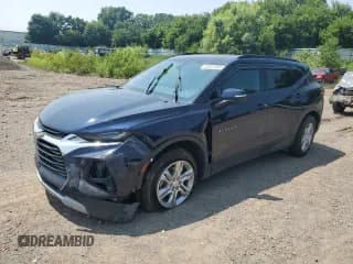 ✅ 2020 Chevrolet Blazer LT • VIN: 3GNKBHR47LS652626 • Lot: 63831055. Listed on Copart with 83,702 mi. Free auction sales archive from the USA and detailed vehicle history report at DreamBid. Image 1.