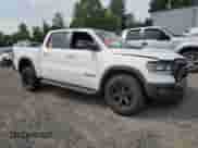 2021 Ram 1500 Rebel z VIN 1C6SRFLT1MN529318, wystawiony jako Copart lot #67312665 z przebiegiem Nie podano mil oraz Szkoda całkowita • Salvage title. Historia ofert i sprzedaży dostępna na DreamBid. Obrazek 4.