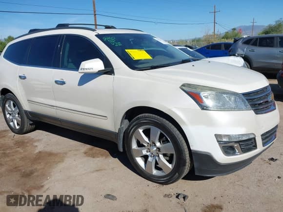 ✅ 2015 Chevrolet Traverse LTZ • VIN: 1GNKVJKD7FJ318160 • Lot: 43584161. Wystawiony na IAAI z przebiegiem 174 420 mil. Bezpłatny archiwum sprzedaży aukcyjnych z USA i szczegółowy raport historii pojazdu na DreamBid. Zdjęcie 1.