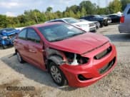 ✅ 2016 Hyundai Accent SE • VIN: KMHCT4AE9GU167168 • Lot: 81104715. Listed on Copart with 100,358 mi. Free auction sales archive from the USA and detailed vehicle history report at DreamBid. Image 4.