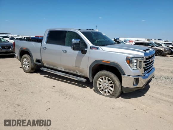 ✅ 2023 GMC Sierra 2500HD SLT • VIN: 1GT49NEY4PF197152 • Lot: 66940425. Wystawiony na Copart z przebiegiem 46 339 mil. Bezpłatny archiwum sprzedaży aukcyjnych z USA i szczegółowy raport historii pojazdu na DreamBid. Zdjęcie 4.