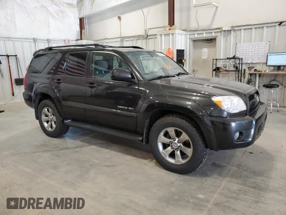✅ 2008 Toyota 4Runner Limited • VIN: JTEBU17RX8K014071 • Lot: 68344895. Listed on Copart with 285,183 mi. Free auction sales archive from the USA and detailed vehicle history report at DreamBid. Image 4.