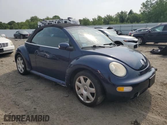 ✅ 2003 Volkswagen Beetle GLS • VIN: 3VWCD21Y33M320512 • Lot: 58901555. Listed on Copart with 58,352 mi. Free auction sales archive from the USA and detailed vehicle history report at DreamBid. Image 4.