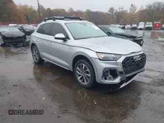 ✅ 2022 Audi Q5 S line Premium • VIN: WA1GAAFY7N2069711 • Lot: 43581969. Listed on IAAI with 28,067 mi. Free auction sales archive from the USA and detailed vehicle history report at DreamBid. Image 1.