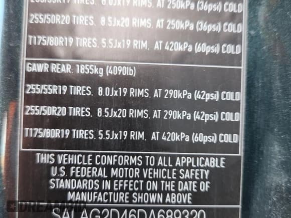 ✅ 2013 Land Rover LR4 HSE • VIN: SALAG2D46DA689320 • Lot: 80464295. Wystawiony na Copart z przebiegiem 121 725 mil. Bezpłatny archiwum sprzedaży aukcyjnych z USA i szczegółowy raport historii pojazdu na DreamBid. Zdjęcie 13.