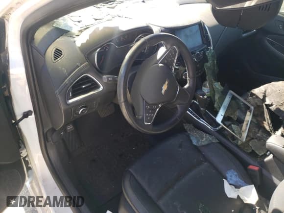 ✅ 2017 Chevrolet Cruze Premier • VIN: 1G1BF5SM3H7197665 • Lot: 40273323. Listed on Copart with Not provided. Free auction sales archive from the USA and detailed vehicle history report at DreamBid. Image 8.