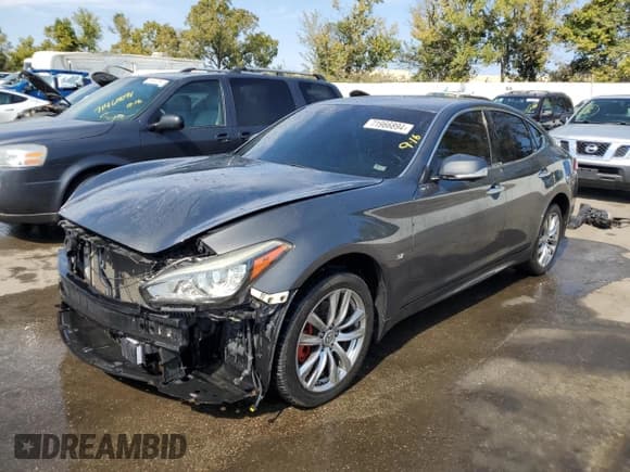 ✅ 2015 Infiniti Q70 • VIN: JN1BY1AR7FM560431 • Лот: 71966894. Опубликован ранее на Copart с пробегом 132 828 миль. Бесплатный доступ к архиву аукционных продаж из США и подробный отчёт об истории автомобиля на DreamBid. Изображение 1.