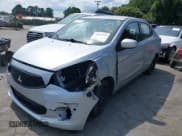 ✅ 2020 Mitsubishi Mirage ES • VIN: ML32F3FJ4LHF11148 • Lot: 42816745. Listed on IAAI with 56,298 mi. Free auction sales archive from the USA and detailed vehicle history report at DreamBid. Image 2.