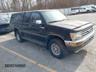 ✅ 1997 Toyota T100 SR5 • VIN: JT4UN24D7V0047187 • Лот: 43758316. Опубликован ранее на IAAI с пробегом 117 324 миль. Бесплатный доступ к архиву аукционных продаж из США и подробный отчёт об истории автомобиля на DreamBid. Изображение 1.