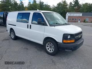 ✅ 2014 Chevrolet Express Cargo • VIN: 1GCSGAFX9E1167540 • Lot: 43242958. Listed on IAAI with 220,300 mi. Free auction sales archive from the USA and detailed vehicle history report at DreamBid. Image 1.