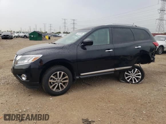✅ 2016 Nissan Pathfinder Platinum • VIN: 5N1AR2MM2GC648947 • Lot: 82343195. Listed on Copart with 72,632 mi. Free auction sales archive from the USA and detailed vehicle history report at DreamBid. Image 1.