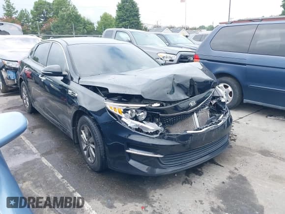✅ 2018 Kia Optima LX • VIN: 5XXGT4L10JG243681 • Lot: 42948921. Listed on IAAI with 119,922 mi. Free auction sales archive from the USA and detailed vehicle history report at DreamBid. Image 1.