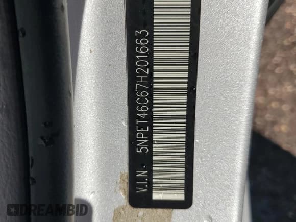 ✅ 2007 Hyundai Sonata GLS • VIN: 5NPET46C67H201663 • Лот: 91035285. Опубликован ранее на Copart с пробегом 92 055 миль. Бесплатный доступ к архиву аукционных продаж из США и подробный отчёт об истории автомобиля на DreamBid. Изображение 12.