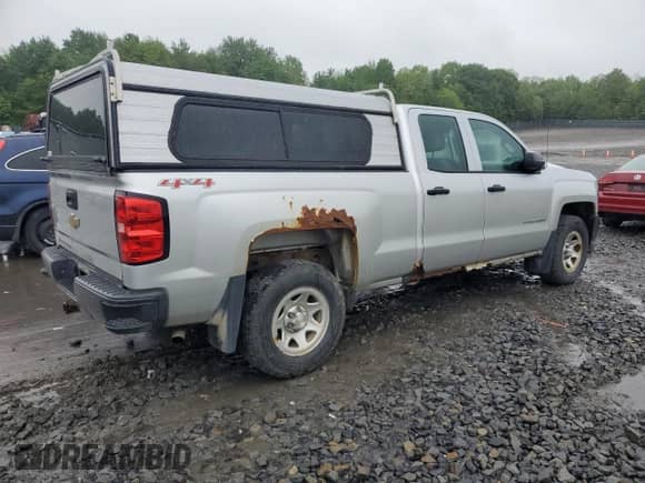 2016 Chevrolet Silverado 1500 Work Truck with VIN 1GCVKNEHXGZ133415, listed as a Copart auction lot 58200525 with 124,341 mi miles and Clean title. Bid and sale history available at DreamBid. Image 3.