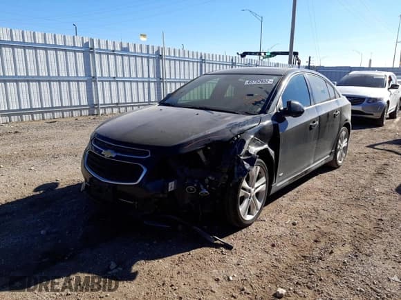 ✅ 2015 Chevrolet Cruze LTZ • VIN: 1G1PG5SB0F7240471 • Лот: 65752652. Опубликован ранее на Copart с пробегом 90 263 миль. Бесплатный доступ к архиву аукционных продаж из США и подробный отчёт об истории автомобиля на DreamBid. Изображение 2.