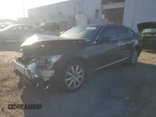 ✅ 2009 Lexus LS 460 • VIN: JTHCL46F595000906 • Lot: 90109245. Listed on Copart with 95,283 mi. Free auction sales archive from the USA and detailed vehicle history report at DreamBid. Image 1.