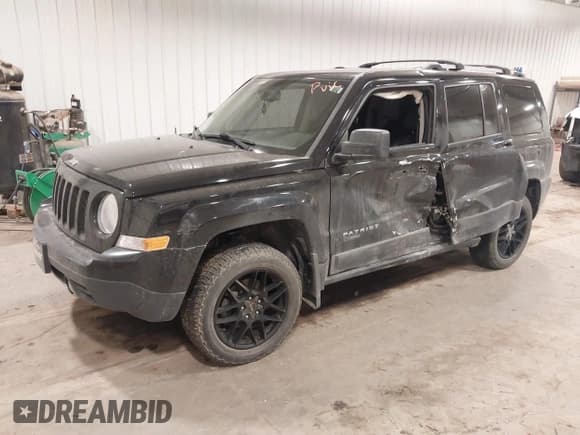 ✅ 2017 Jeep Patriot High Altitude • VIN: 1C4NJRFB3HD206451 • Lot: 41504288. Listed on IAAI with 75,097 mi. Free auction sales archive from the USA and detailed vehicle history report at DreamBid. Image 2.