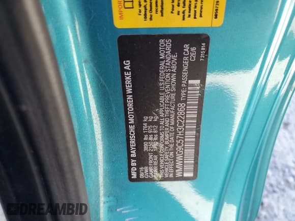 ✅ 2017 MINI Convertible Cooper S • VIN: WMWWG9C57H3C22868 • Lot: 90799915. Listed on Copart with 58,802 mi. Free auction sales archive from the USA and detailed vehicle history report at DreamBid. Image 14.