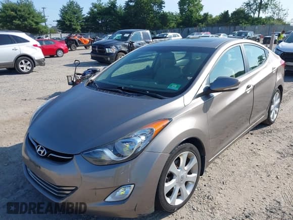 ✅ 2013 Hyundai Elantra GLS • VIN: 5NPDH4AE3DH240275 • Lot: 42819323. Listed on IAAI with 143,276 mi. Free auction sales archive from the USA and detailed vehicle history report at DreamBid. Image 2.